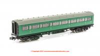 2P-012-304 Dapol Maunsell Corridor 1st Class Coach number S7367S in BR SR Green livery